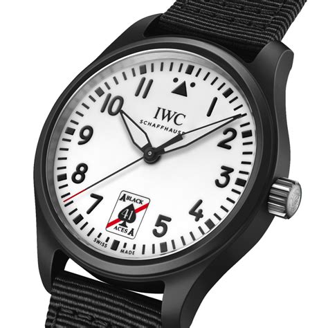 iwc pilot midsize|iwc 41 black aces.